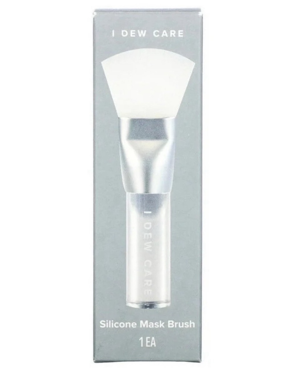 I DEW CARE Silicone Mask Brush - White/Silver